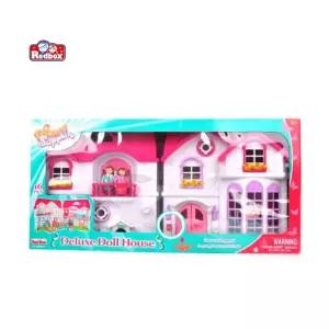 [HC1] 장난감 레드박스 디럭스 인형의 집 핑크