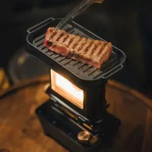 Thous winds 실내 화로대 불멍 난로 아이언 스토브 미니 캠핑 램프 팬 구이