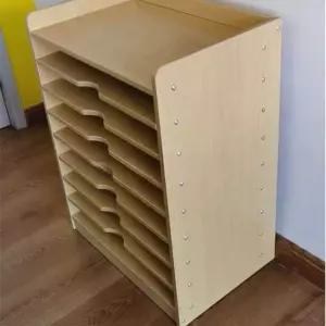 정리함 스케치북 도화지장 도면 문구점 세로형 8단 도화지