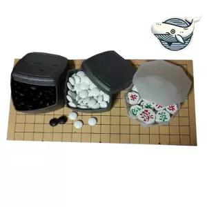 장기알 접이식 바둑판 장기세트 통합 보관함