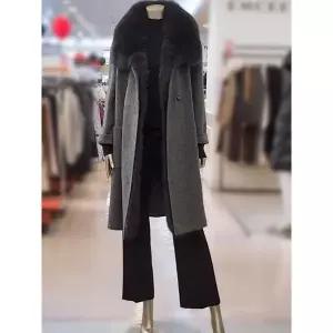 [미니멈] 세이브존03 모100 폭스퍼 탈부착 루즈핏 코트 AGMYDKFL1880A_P404226133