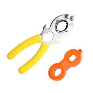 Pcmursal 2팩 수도꼭지 에어레이터 제거 렌치, 주방 싱크대 욕실 교체 부품 수리 스패너용 도구 설치