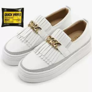 스니커즈 캐주얼 세트 테슬 슬립온 데일리 여성 세정티슈 신발 여자