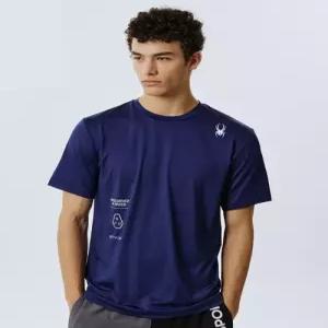 스파이더 SPYDER 맨즈 4WAY 쿨링 헥사곤 그래픽 반팔 티셔츠 SPJFCNRS203MDNY