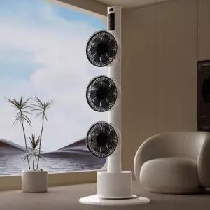 스탠드 3구 선풍기 서큘레이터 강풍 회전 저소음 가정용