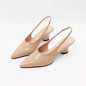여성 구두 슬링백 힐 6cm 스틸레토 펌프스 웨지 뮬 샌들 미들힐 EF263241베이지