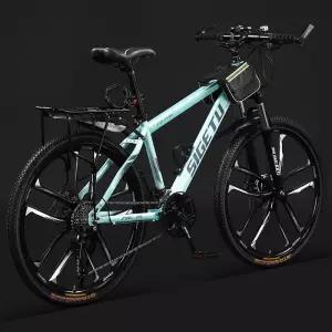 접이식 브레이크 변속 산악자전거 레 중학생 청소년 초보자 등하교 MTB 성인 26인치