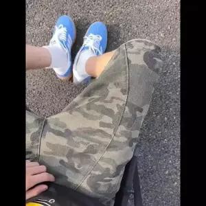 엘럽 바지 데님 여름 빈티지 남친 전술 사막 카무플라주 반바지 부 벌목 스트레이트 박템1