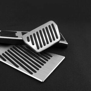 BMW Z4 E85 2002~2011 2012 LHD/AT 차량용 액셀러레이터 브레이크 페달 커버 받침대 풋 매트 액세서리