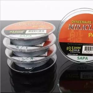 퍼펙트브레이드 회색 합사 200M 0.8호