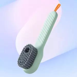 올인원 디스펜서 물세척 편리한 청소솔 욕실 세면대