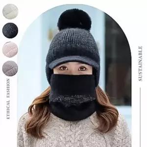 루시 FWX199D4 털자 스타일 넥워머세트 겨울 방한 고품질 귀