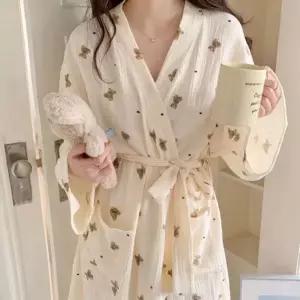 샤워가운 로브가운 욕실 호텔 목욕 수면 가운 잠옷 홈웨어 파자마파티