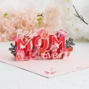 (2장)3D 입체 맘카드 서프라이즈 부모님 생신 축하 기념 카드