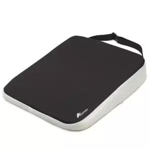 ACEPEED 차량용 키높이방석 높이조절 방석 경사 AP16 섬유 블랙 8cm