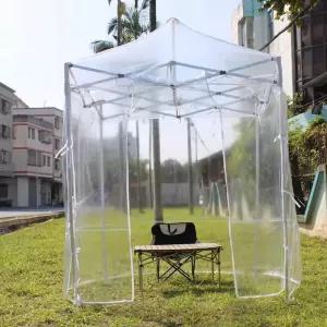 테라스 투명 천막 이동식 바람막이 쉘터 온실