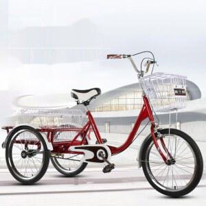 성인용 세발 자전거 등받이 출퇴근 시니어 폴딩 중년 성인세발자전거 어른용세발자전거