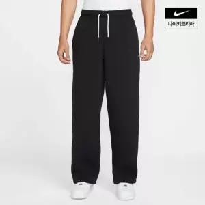 매장정품 NIKE 나이키 스탠다드 이슈 남성 써마 핏 브러시드 오픈 헴 농구 팬츠 IM6334-010 1164985