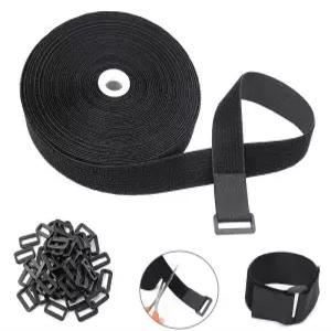 버클스트랩 고정 다용도 찍찍이 케이블 플라스틱 버클