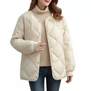 여성 데일리 패딩 가을 경량 여자 캐주얼 초경량 숏 초