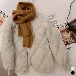 퀄팅 노카라 얇은 초 패딩 경량패딩 경량 얇은패딩 여자 여성 여자점퍼