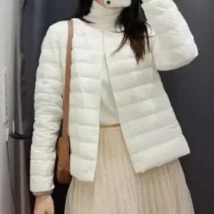 덕다운 오리털 여성 긴팔 가을 겨울 점퍼 경량 패딩