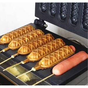 전기 핫도그 기계 소시지 워머기 1300W 소세지 업소용와플기계 가열 제조기