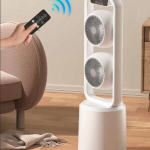 무선 2단 선풍기 서큘레이터 USB 침실 내구성이 무풍 12V 야외 6인치 360