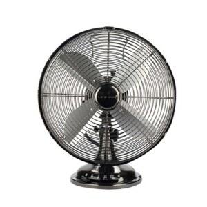 철제 선풍기 가정용 회전식 플로어팬 펄블랙 무소음 16인치 책상용 옛날 메탈