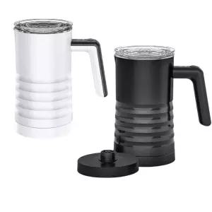 전동 밀크 커피 거품기 제조기 우유 가정용 거품 자동 따뜻한 프로더