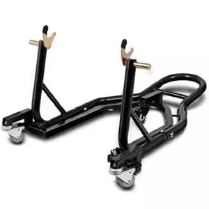 바이크 스탠드 리프트 프레임 정비 주차랙 자키 블랙 정비대