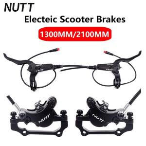 NUTT 2 피스톤 전기 자전거 유압 브레이크 140 160 180mm 로터 제로 10X 11X KUGOO G1 G2 프로 전동 스쿠터