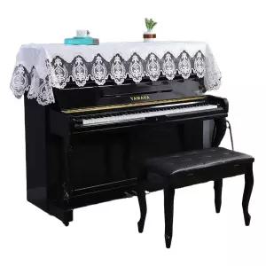 피아노커버 벨벳 전자 덮개 하프 자수 키보드 레이스 보호 건반덮개 타올