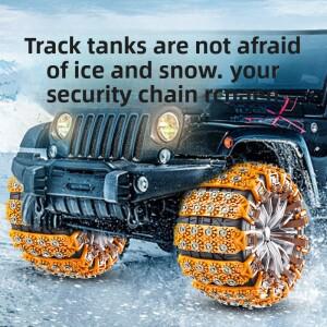 자동차 타이어 미끄럼 방지 체인, 세단 오프로드 차량용 범용 미끄럼 방지 탈출 체인