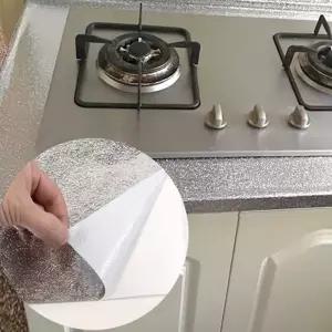 싱크대 주방 은박 시트지 데코 알루미늄 시트지 방수 오염방지 필름