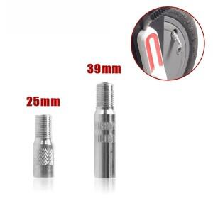샤오미호환 MI 3 M365 Pro pro2 1S 스쿠터 전륜 전동 풍선 확장 공기 밸브 용 노즐 교체