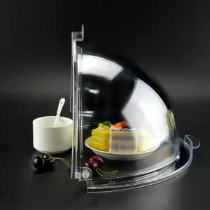 업소용 커버 플라스틱 원형 돔 투명 베이커리 빵 뚜껑 디저트 음식 케이크 덮개 아크릴