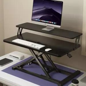 컴퓨터 스탠딩 테이블 전동책상 입식 데스크 조절 노트북