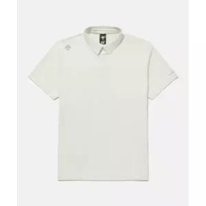 [국내매장판] 데상트 DESCENTE 듀얼리스 린넨 폴로 반팔 티셔츠 아이보리 SR121DPS33 SR121DPS33_IVRY 2283