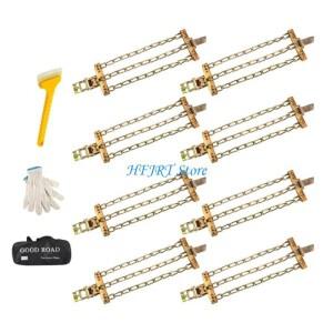 57EF 글로벌 차량 제설 족쇄는 145개의 275mm 타이어 40km/h 속도를 수용합니다.