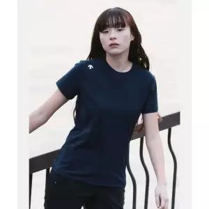 [국내매장판] 데상트 DESCENTE [세리나소빈 ]터프 반팔 티셔츠 다크 네이비 SR123UTS11 SR123UTS11_DNVY 2