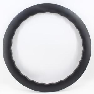 최신형 700C 로드 트랙 자전거 UD 풀 카본 파이버 림 웨이비 클린처 튜블리스 25mm 폭 브레이크 표면 없음