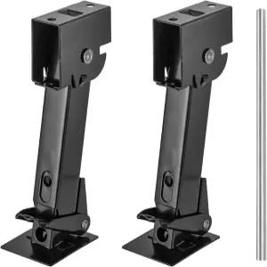 예스랜드 2팩 트레일러 스태빌라이저 잭 여행용 450kg(1000파운드) 용량을 위한 조절 로드 핸들이 있는