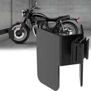 1 팩 E 트랙 모터사이클 휠 초크 헤비 듀티 10 게이지 스틸 트레일러 초크는 최대 6인치 타이어를