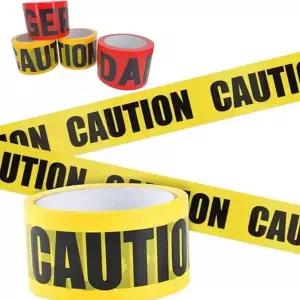 위험 구역 테이프 플라스틱 차단 공사용 안전 경고 테이프 라인 현장 바리케이트 사각지대 안전띠 경보용