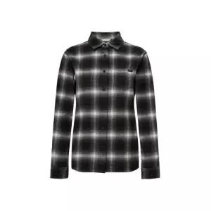 [국내매장정품] 아이더 EIDER ESSENTIAL (에센셜) 여성 체크 셔츠_Black DWW25452Z1 162161