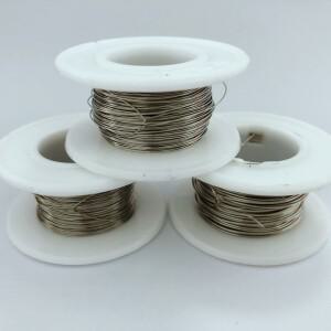 19 크기 10m/5m/1m 니크롬 와이어 직경 0.5MM-4MM Cr20Ni80 가열 저항 합금 원사 멘토스