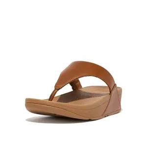 핏플랍 여성 루루 레더 토 포스트 샌들 - 라이트 탄 FT64K2T10A