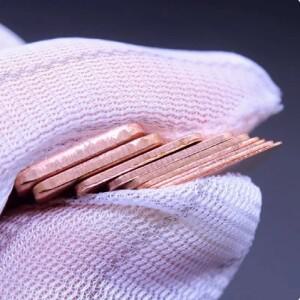 순수 구리 시트 플레이트 심 방열판 열 패드 GPU CPU 노트북 0.1mm