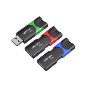 2.0 128gb 고속 접이식 녹색, - 3팩(빨간색, 플래시 드라이브 3팩 파란색) usb 점프 표시등 멀티컬러 쿠티온 지퍼 led